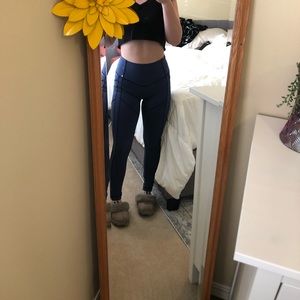 Lululemon navy blue Align leggings size 8
